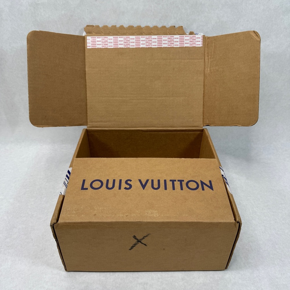 LOUIS VUITTON Cardboard Shipping Box - 12” x 11” x 5.5”